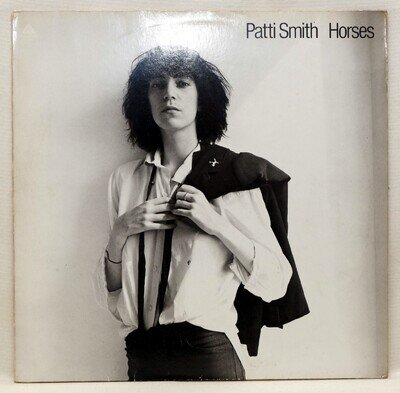 PATTI SMITH Horses Vinyl LP Arista ARTY 122 Germany 1975 A1/B2 VG/VG