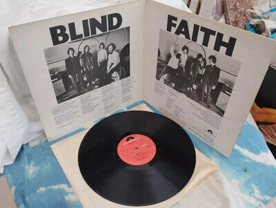 Eric Clapton, Stevie Winwood, Ginger Baker RARE POLYDOR LP Repress