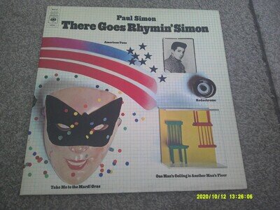 PAUL SIMON There Goes Rhymin' Simon 1973 CBS mint