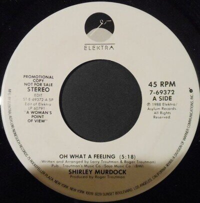 Shirley Murdock - Oh What A Feeling (7") (Near Mint (NM or M-)) - 1672592977