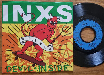 INXS - Devil Inside – Mercury Records 7” Single 1987 Pop Rock