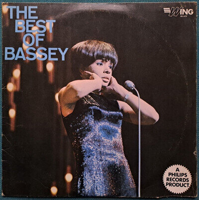 Shirley Bassey – The Best Of Bassey - 12" VINYL LP ALBUM RECORD VG / EX - HITS
