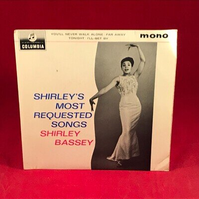 SHIRLEY BASSEY Shirley's Most Requested Songs EP 1962 UK 4-track 7" vinyl single