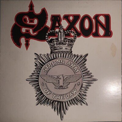 Saxon - Strong Arm Of The Law 1980 UK Record G+/VG Condition