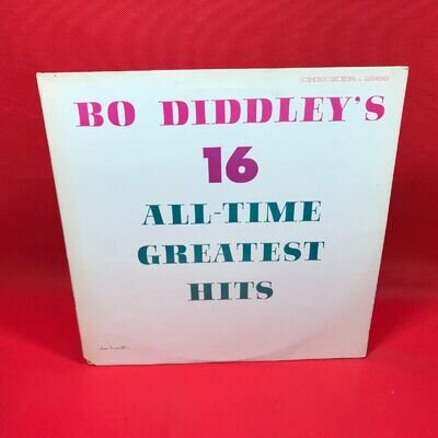 BO DIDDLEY Bo Diddley's 16 All-Time Greatest Hits 1966 USA stereo vinyl LP best
