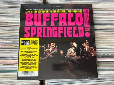 Buffalo Springfield / The Byrds – Monterey Int'l Pop SEALED RSD VINYL 2LP