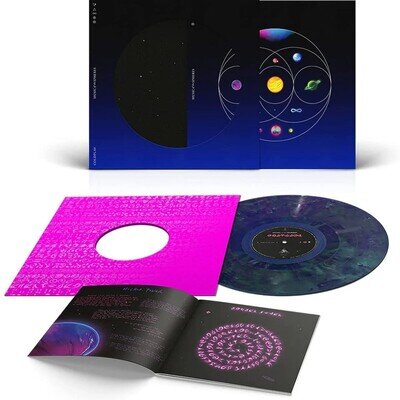 COLDPLAY Music Of The Spheres LP (NEW** 2021 Coloured Vinyl) inc My Universe BTS