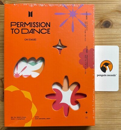 BTS - PERMISSION TO DANCE ON STAGE IN THE US BRAND NEW SEALED