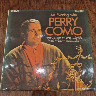 Perry Como - An Evening With Perry Como Vinyl LP Record on RCA Camden CDM 1053