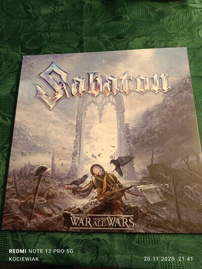 Sabaton the War to End All Wars Vinyl 12" Album (Nuclear Blast)