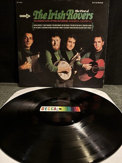 The Irish Rovers - The First Of The Irish Rovers - Decca Records Press DL-74835