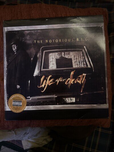 The Notorious B.I.G. ‎Life After Death (1997) 1st Ed. 3LP Vinyl 78612-73011-1 NM