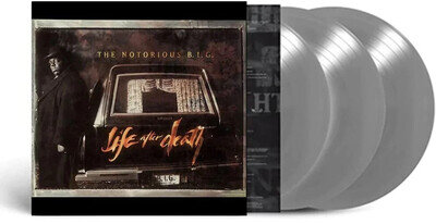 Notorious B.I.G. Life After Death Triple Silver Vinyl LP New Sealed