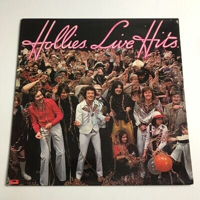 The Hollies - Hollies Live Hits LP Vinyl Record - 2383 428