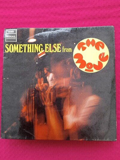 THE MOVE EX EP "SOMETHING ELSE " REGAL ZONOPHONE 1968 PLAY TESTED