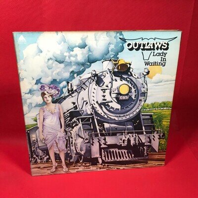 THE OUTLAWS Lady In Waiting 1976 UK vinyl LP Breaker-Breaker Freeborn Man record