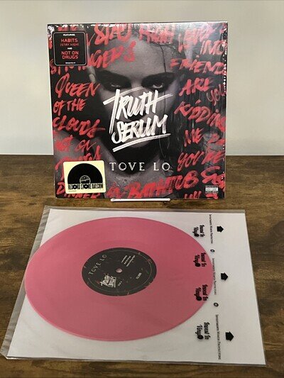 Tove Lo - Truth Serum Pink Colored Vinyl LP 10" RSD 2015 Unplayed.