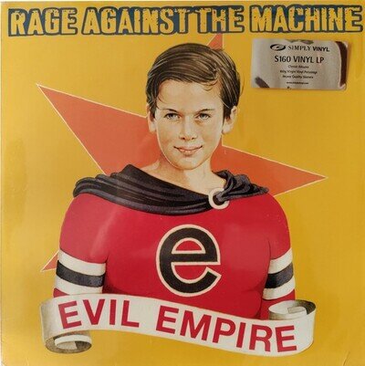 Rage Against The Machine - Evil Empire LP Ltd Ed 2001 Simply Vinyl VG+/NM