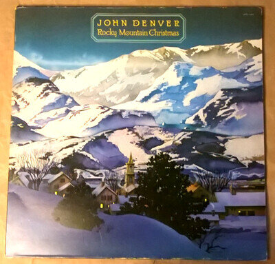 JOHN DENVER Rocky Mountain Christmas 1975 Vinyl Stereo Album Record LP APL1-1201