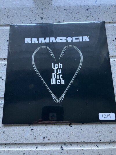 RAMMSTEIN- Ich Tu Dir Weh - Rare one side# 1219 7" vinyl single 2010 SEALED MINT