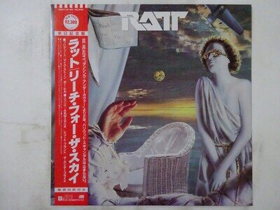 Ratt Reach For The Sky Atlantic 23P1-2165 Japan VINYL LP OBI
