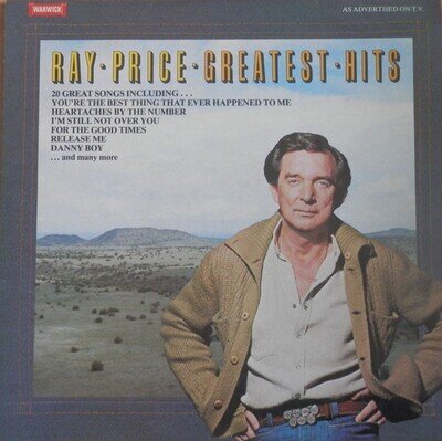 Ray Price - Greatest Hits - Used Vinyl Record - 56 - Y7441z