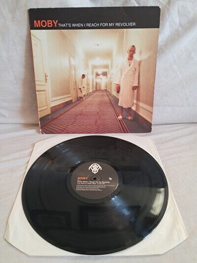 Moby ~ That's When I Reach for my Revolver 12" UK A1/B1 1996 MUTE EX/VG