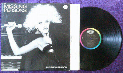 Missing Persons – Rhyme & Reason - US LP + OIS 1984