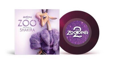 SHAKIRA: ZOO (FROM ZOOTOPIA 2) - O.S.T. - 7" vinyl