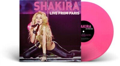 SHAKIRA LIVE FROM PARIS PINK VINYL RSD2025 NEW AND SEALED