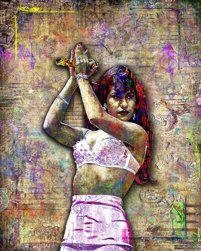 Selena 16x20in Tribute Poster, Selena Quintanilla-Perez Free Shipping Us