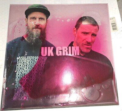 Sleaford Mods - UK GRIM Liquid Sleeve Smoke Coloured Vinyl New Mint Unplayed LP