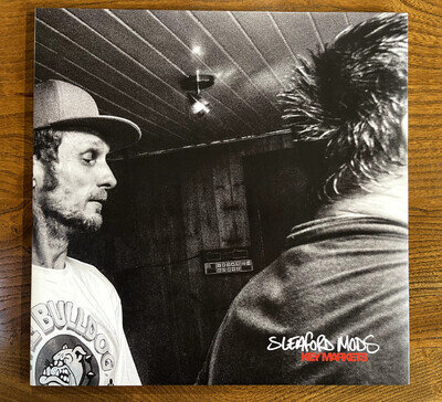 SLEAFORD MODS - KEY MARKETS LP - 2015 GREEN VINYL PRESSING NM/NM