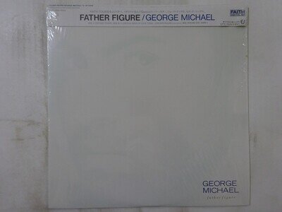 George Michael Father Figure Epic 12 3P-3008 Japan shrink VINYL LP OBI