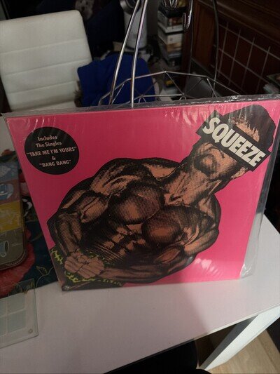 Squeeze - Self-Titled - 12” Vinyl Record LP - 1978 A&M UK - 1st Press AMLH 68465