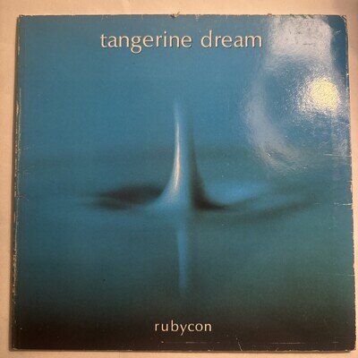 TANGERINE DREAM - RUBYCON - VIRGIN RECORDS 1975 UK LP A2/B3 GATEFOLD VG/EX