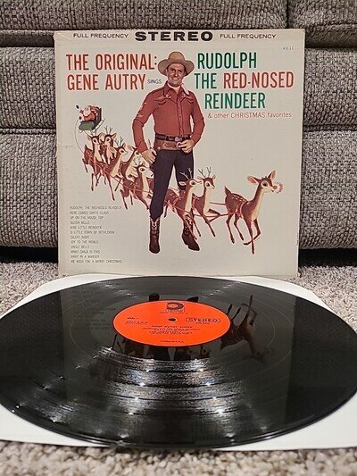 Gene Autry - Sings Rudolph The Red-Nosed Reindeer Lp SDLPX5A Vinyl 1965 US VG