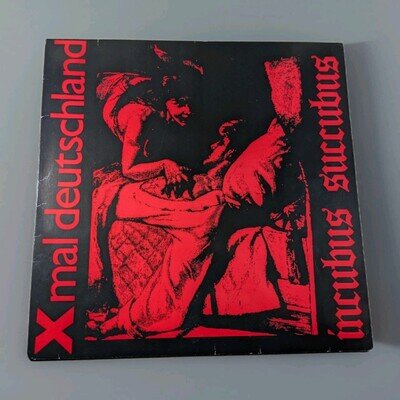 Xmal Deutschland - Incubus Succubus - 12" Vinyl Single - German 1st Press