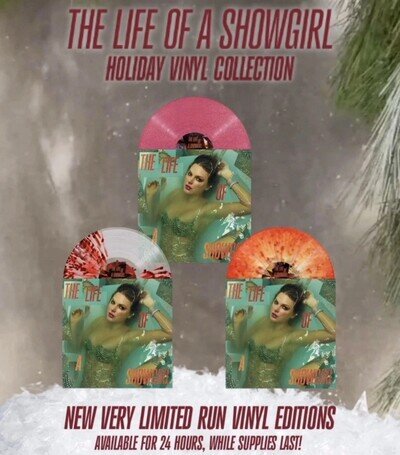 Taylor Swift The Life Of A Showgirl Holiday Collection PRESALE ✅ Free shipping🚚