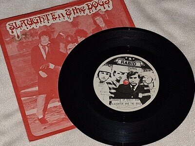 Slaughter & the Dogs CRANKED UP REALLY HIGH 7" 1st UK Press 1977 **VG+ Vinyl**