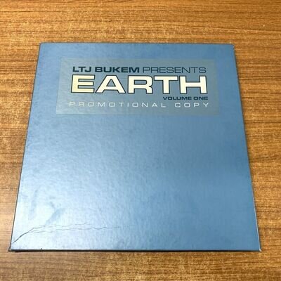 LTJ Bukem – Earth Volume One 5xVinyl Promo Compilation Limited Edition 1996s UK