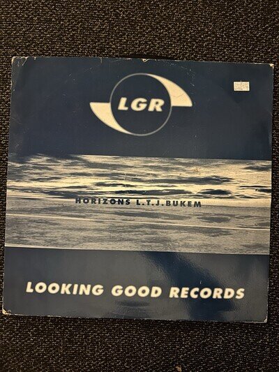 L.T.J. Bukem – Horizons / Rainfall 12” LGR001 1995 Drum & Bass Classic
