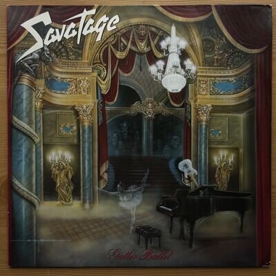 Savatage Gutter Ballet Promo Vinyl LP. 1989. Atlantic. Germany.