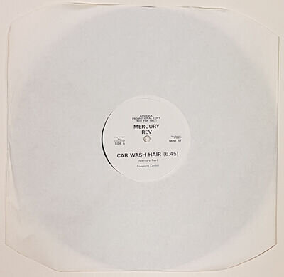 Mercury Rev 'Car Wash Hair' 12" promo copy 1991 debut single +demos unplayed few