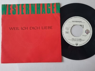 Marius Müller-Westernhagen - Weil ich dich liebe 7'' Vinyl Germany