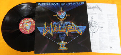 WINGER In The Heart Of The Young ATLANTIC German Pressing, LP, Album, Mispress