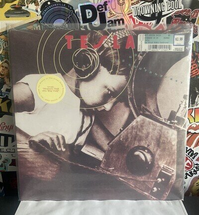 TESLA The Great Radio Controversy NEW SEALED VINYL W/HYPE STICKER