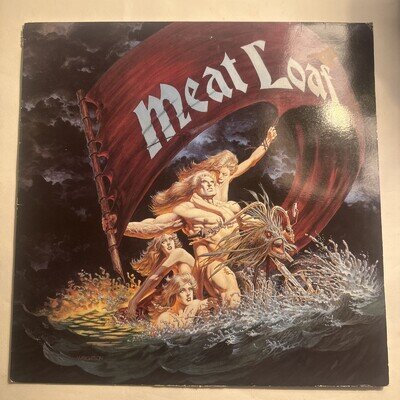 Meat Loaf - Dead Ringer 1981 Rock LP Album Record, Vinyl with lyrics. EX