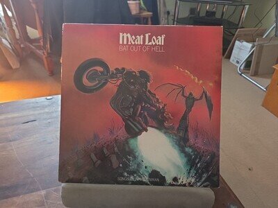 Meat Loaf Vinyl Album Bat Out Of Hell