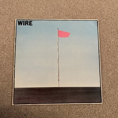 Wire - LP - Pink Flag - Original Pressing - Harvest - A3/B4 matrix